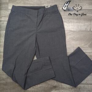 Kim Rogers Pin Stripe Straight Leg Dress Pants Size 14